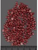 Colorant bougie grain rouge