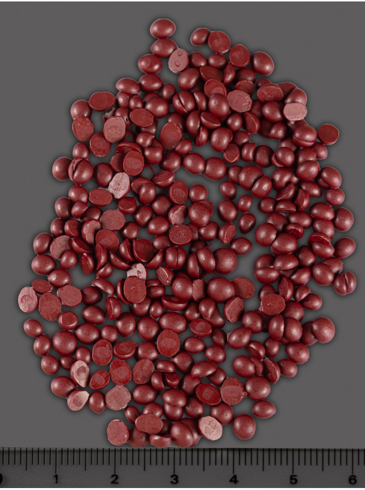 Colorant bougie grain rouge